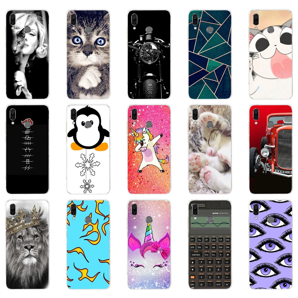 Custodia In Silicone Per Huawei Honor 8X6.5 Pollici Soft Coqa Per Huawei Honor 8 8 Lite Cover Full 360 Protezione Coque Skin Antiurto 7