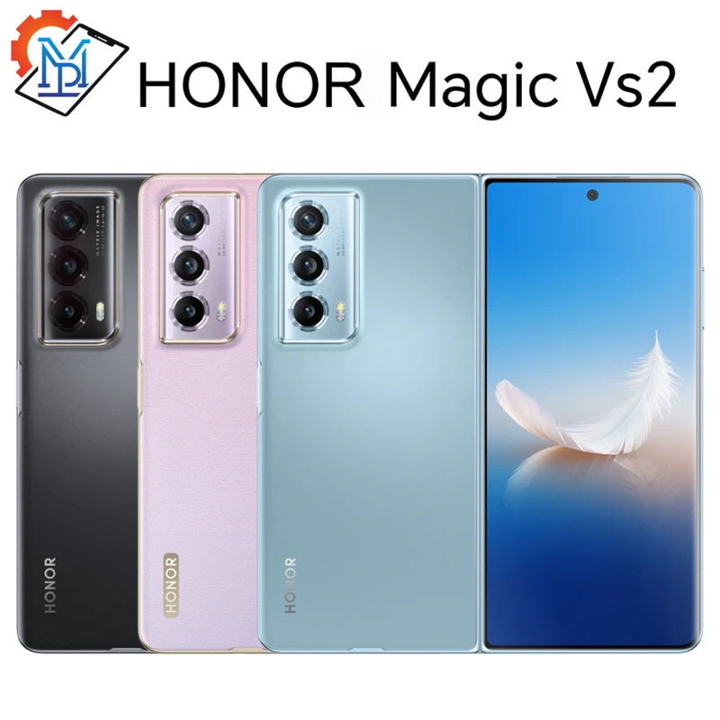 Nuovo Originale Honor Magic Vs2 Piegato 5G Cellulare 7.92 Pollici 120Hz Schermo Snapdragon 8 + Gen 1 Batteria 5000Mah Smartphone
