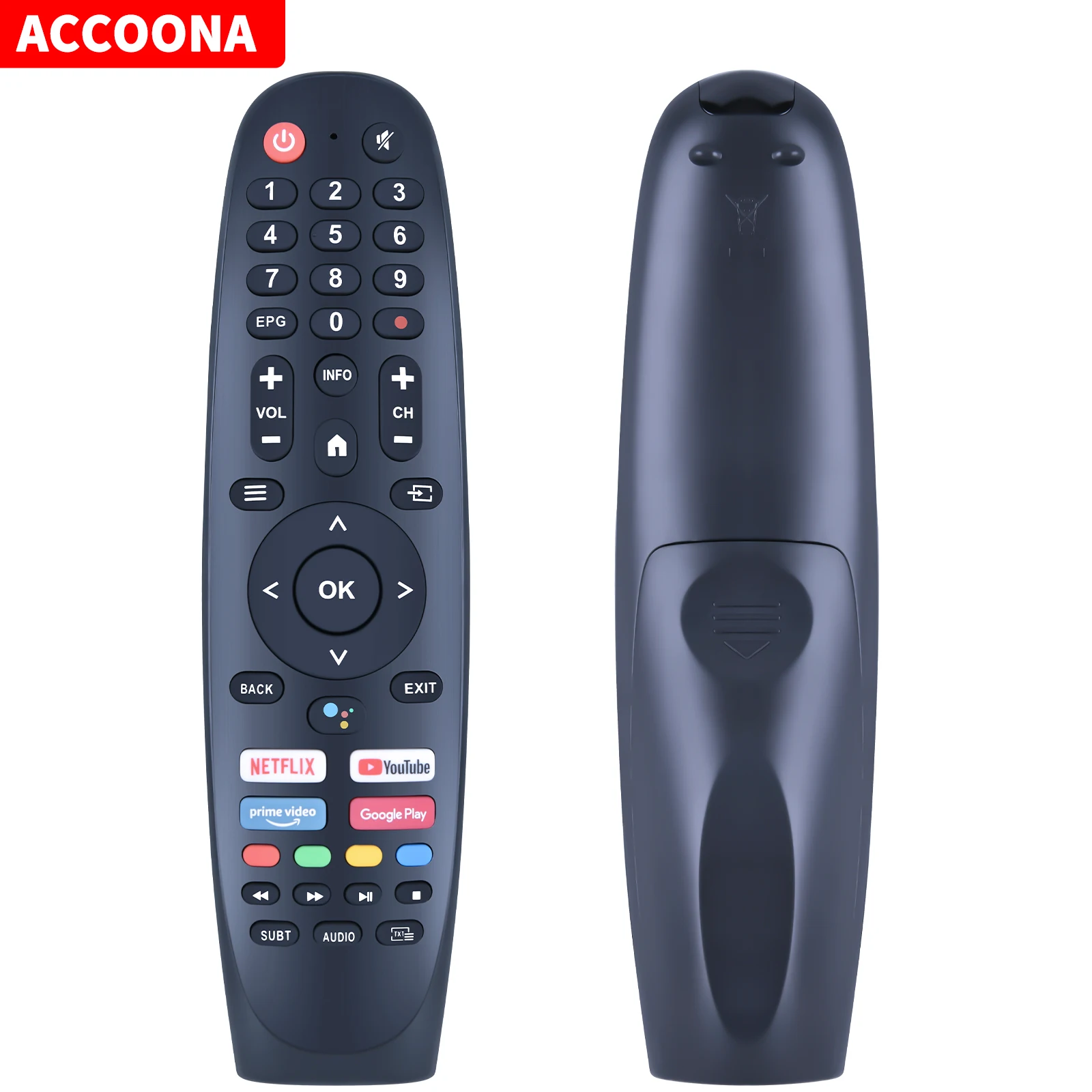 Nuovo Telecomando Per Smart Tech Blaupunkt Jvc Kogan Voice Tv