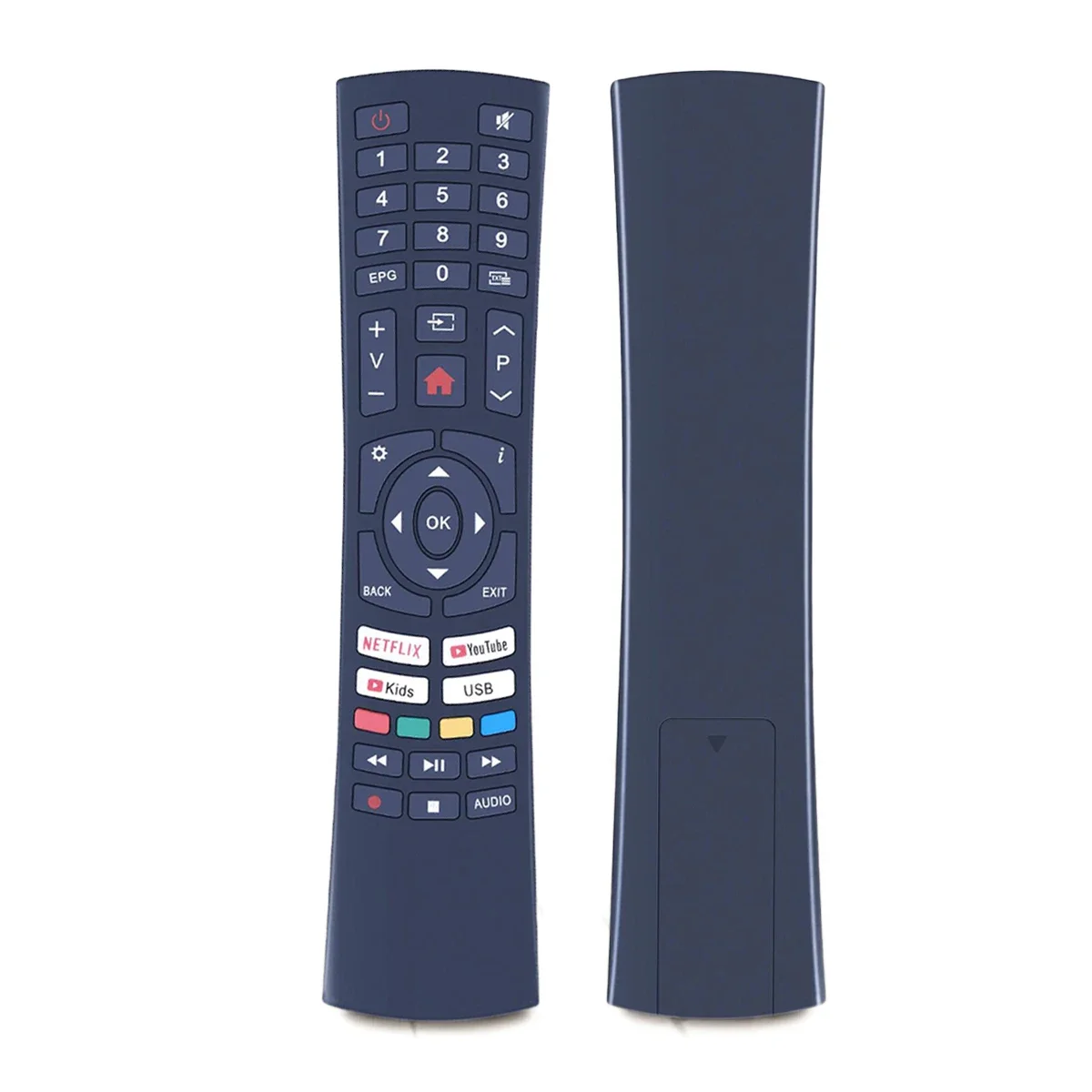 Telecomando Per Smart-Tech Dvbt2S2Vc Le-2419Dts Le-2822 Le-4048Sa Le-4317 Le-32D7 Le-32D11 Ledf32 Le-24P28Sa41 Smart Tv