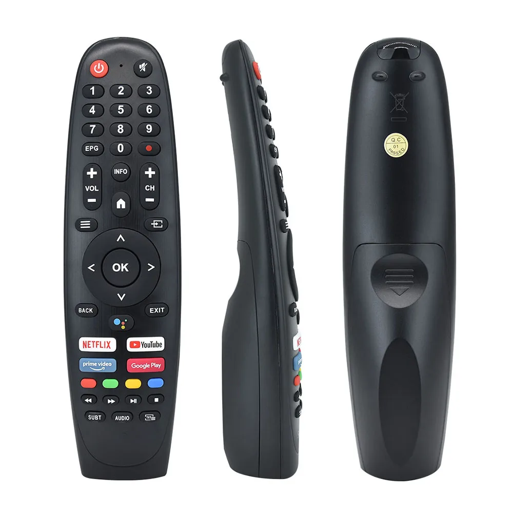 Nuovo Telecomando Vocale Smart Tech Per Arrqw Ro-75Leg Ro-50Leg Ro-55Leg Ro-65Leg 4K Uhd Android Smart Tv