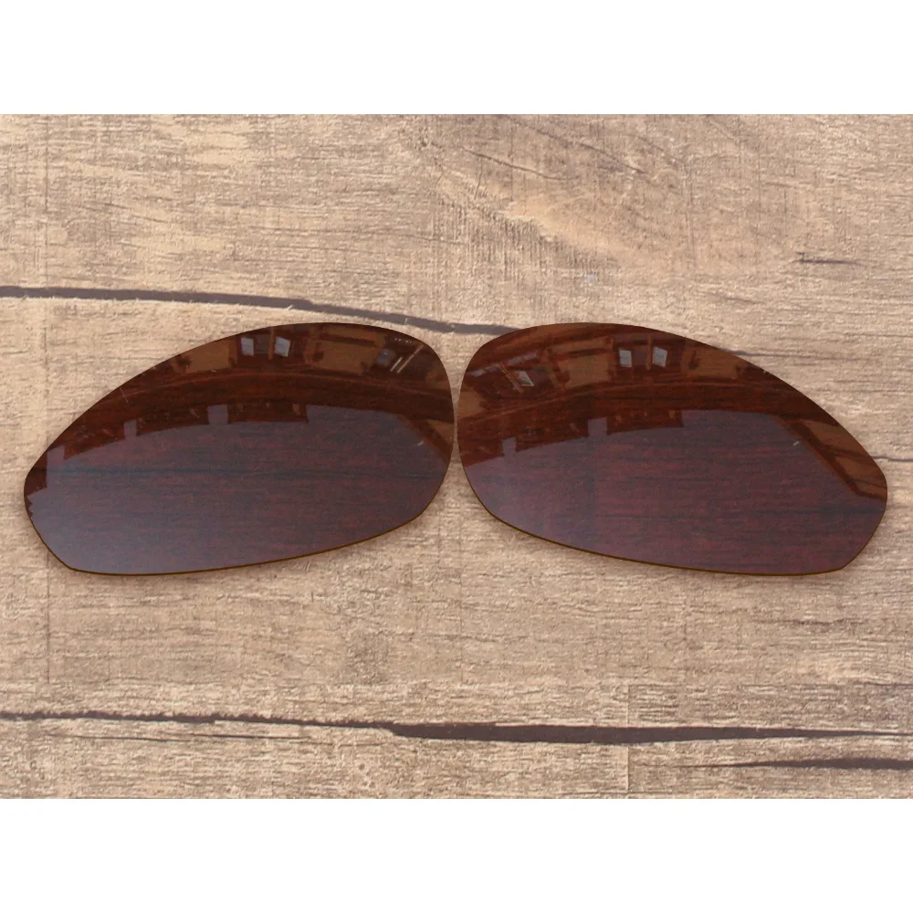 Vonxyz Bronzo Brown Polarized Lenti Di Ricambio Per-Oakley Straight Jacket 2007 Telaio