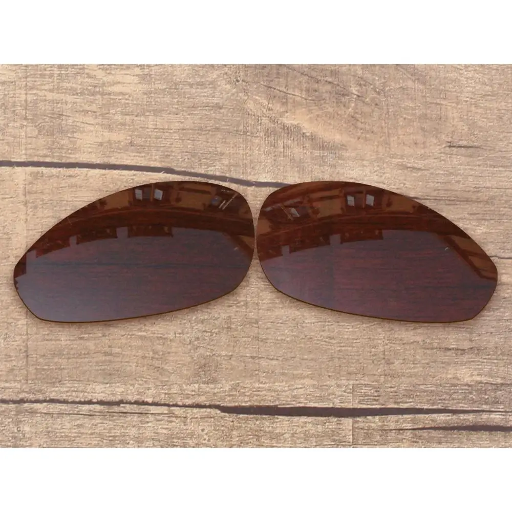 Vonxyz Bronzo Marrone In Policarbonato Lenti Di Ricambio Per-Oakley Straight Jacket 2007 Telaio