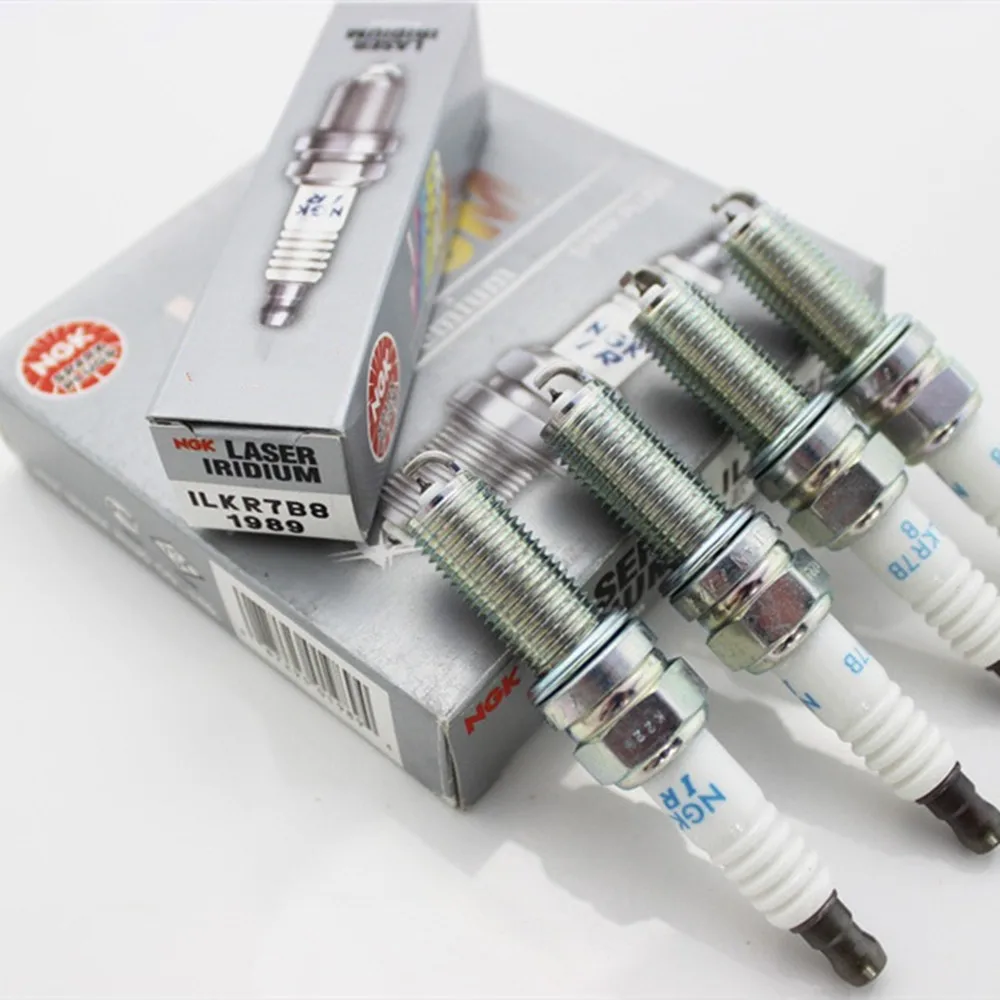 4-6 Pz Nuovissimo Laser Iridio Platinuim Candela Ilkr7B8 1989 Per 1822 A011