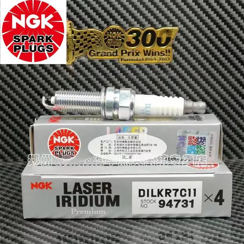 4/6 Pz Originale Ngk Dilkr7C11 94371 Laser Iridio Platino Candela Per Mitsubishi Pajero Sport 2013-2018 3.0L 6 B31 Outlander
