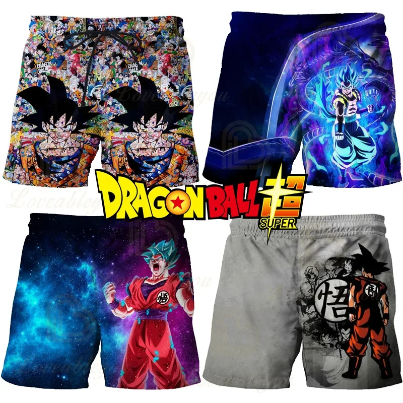 Hitto Zeno Super Saiyan Dragon Ball Z Pantaloncini Estivi Beach Zamasu Oversize Cool Breathe Vegeta Son Goku Pant Pantaloni Capispalla Da Uomo