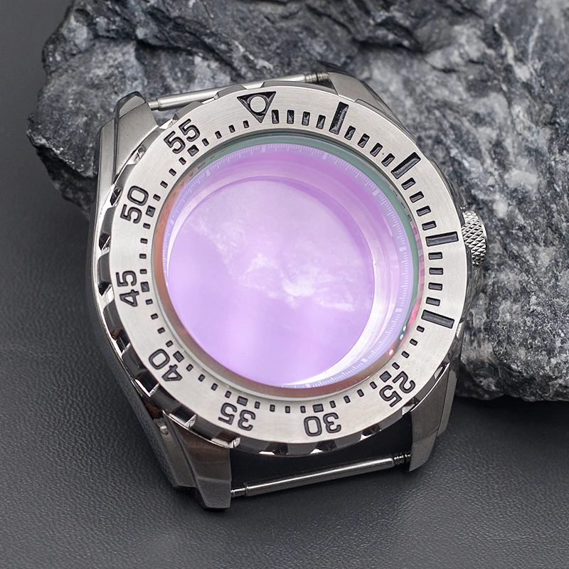 Design Red Monster Seiko Watch Case Srpd25J1 Fit Japan Seiko Nh35 Nh36 4R 7S Movimento Automatico 100M Orologio Subacqueo Impermeabile