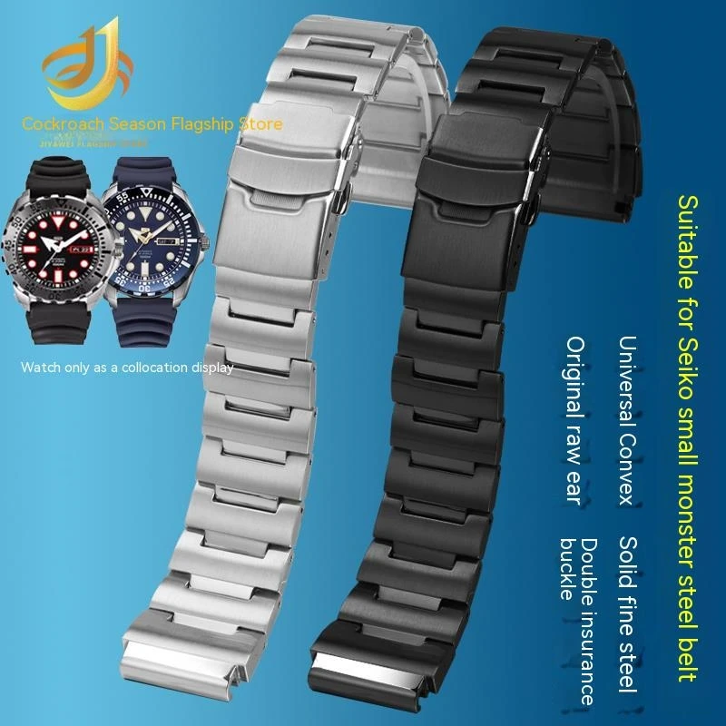 Adatto Per Cinturino Per Orologio Seiko Monster Srp307 313 Skx779 Skx781 Accessori Per Cinturini Per Orologi In Acciaio Inossidabile Da 20Mm