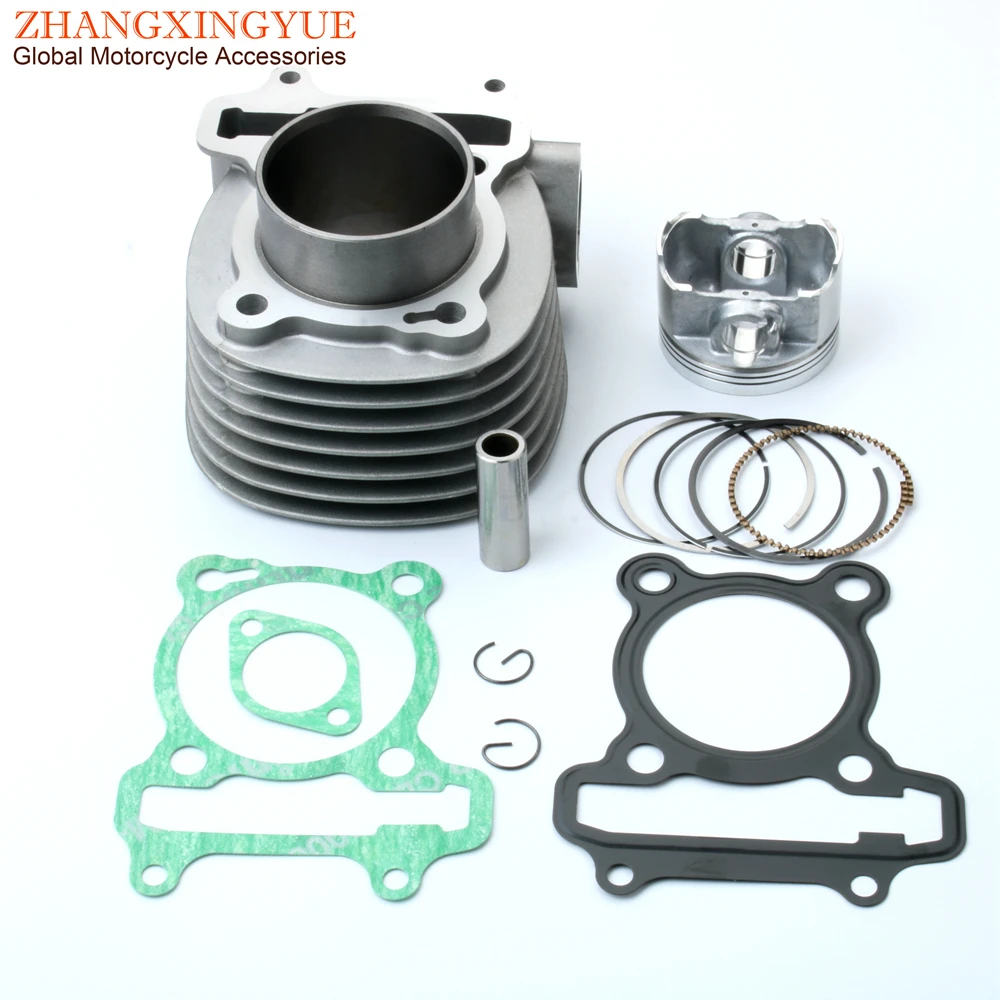 Scooter 150Cc Big Bore Racing Cilindro Kit Per Sym Symphony Sr125 Orbit 125 Jet 4 Gr Arab Xs 125Cc 57.4Mm 4 Tempi