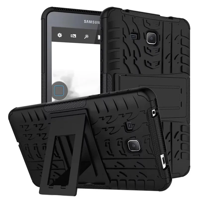 Caso Tablet Per Samsung Galaxy Tab A6 7.0 Sm-T280 Tpu E Pc Pneumatico Della Copertura Del Modello Per Samsung Galaxy Tab Un A6 2016 7.0 Casi + Penna