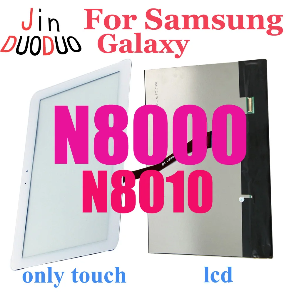 10.1 "Originale Per Samsung Galaxy Note N8000 N8010 Display Lcd Touch Screen Digitizer Per Samsung N8000 N8010 Sostituzione Display