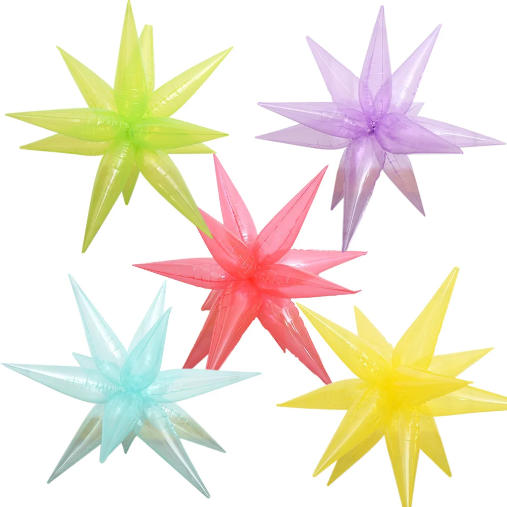 Esplosione Stella Palloncino Spike Cono Punti Scintillio Scintillio Piccola Stella Palloncino Stella Di Cristallo Scoppio Palloncini Compleanno Decora