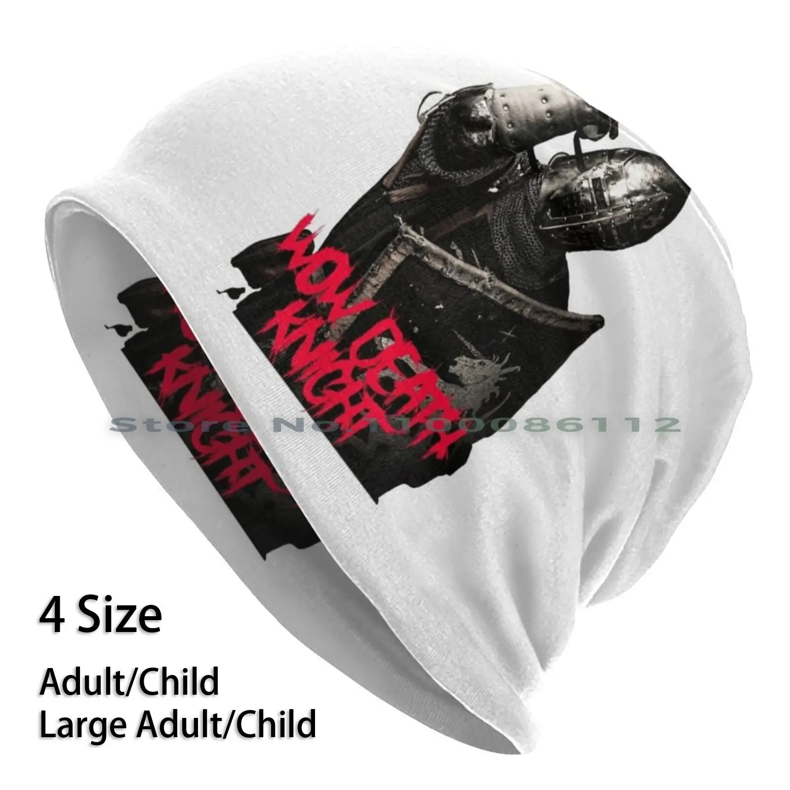 Wow Death Knight In Shining Armor Templar Knight Sword Tshirt Berretti Cappello Lavorato A Maglia Cappello Lavorato A Maglia Senza Tesa Skullcap Regal