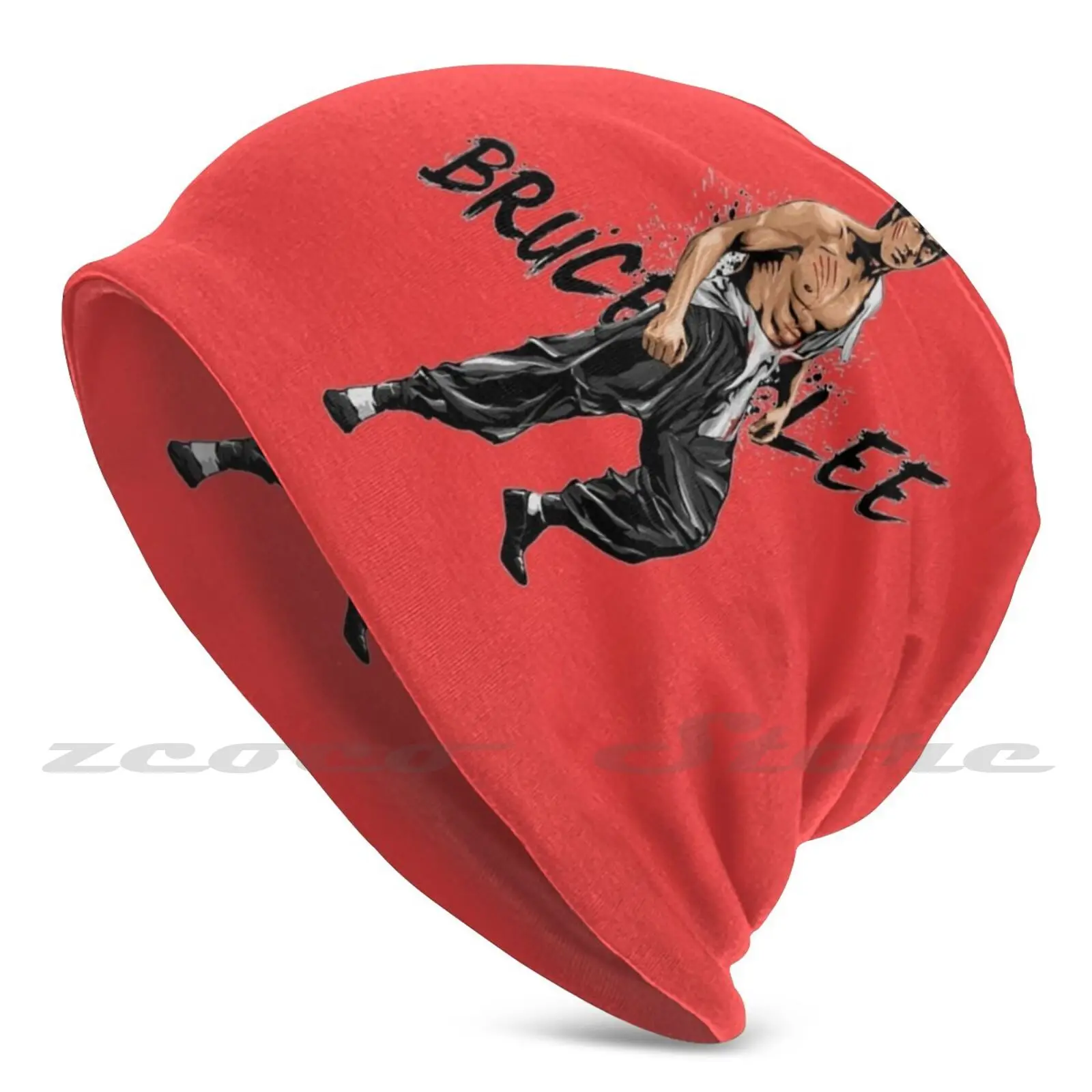 Bruce Lee Adult Kids Knit Hat Hedging Cap Sport All'Aria Aperta Traspirante Bruce Lee Bruce Lee Dragon Fighting Kung Fu Fight Wow