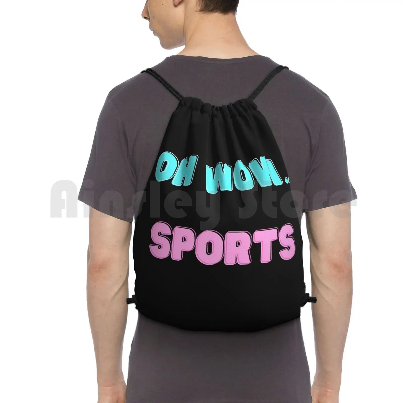 Oh Wow... Zaino Sportivo Borse Con Coulisse Borsa Da Palestra Impermeabile Oh Wow Sports Oh Wow Sports Oh Wow Sports Oh Wow Sports Oh