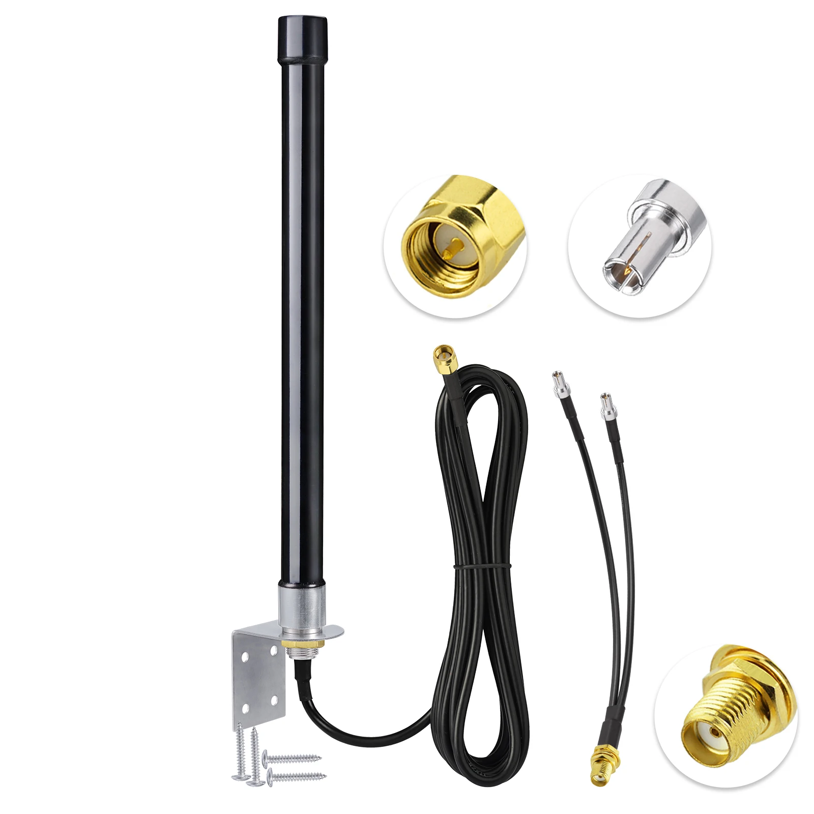 Superbat 4G Lte Antenna 5Dbi Antenna In Fibra Di Vetro Per Vodafone O2 Three Ee Huawei 4G Lte Router Gateway Modem Hotspot Wireless Rout