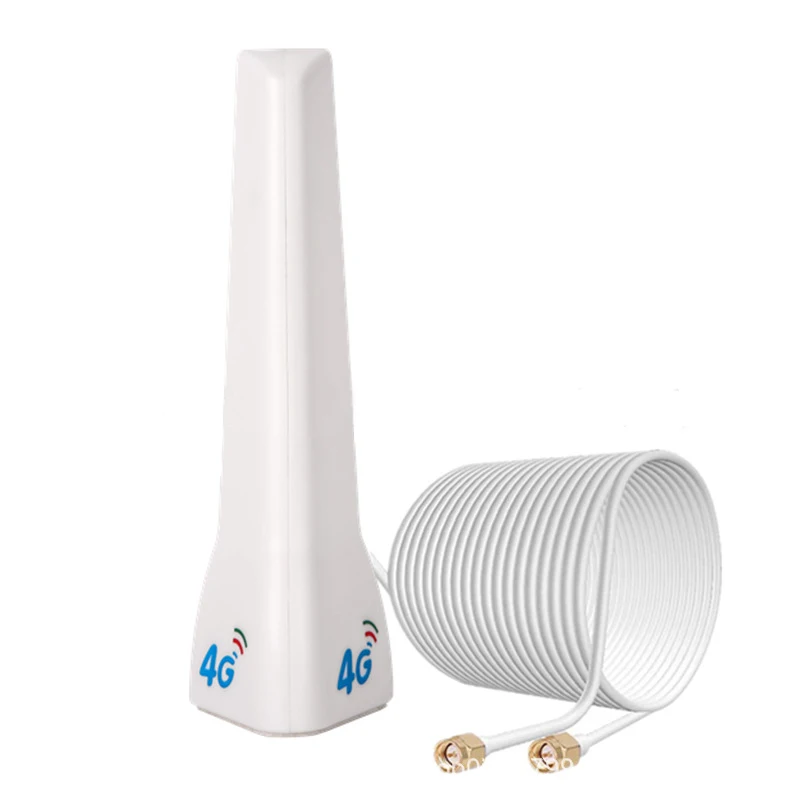 Antenna Interna 4G Lte Esterna Per Huawei Vodafone Zte Smart Router Modem Dongle Usb Cavo 2M Connettore Sma Ts9 Crc9