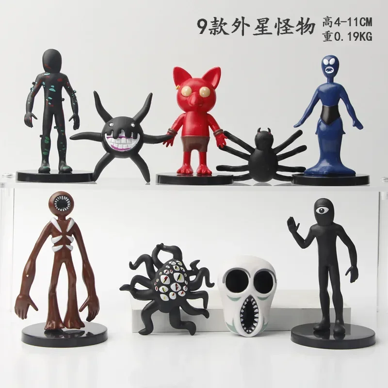 Creative Cartoon Roblox Doors Monsters Pvc Action Figures Toys Rainbow Friends Bambole Modello Divertenti E Spaventosi Per Il Regalo Del Bambino Del R