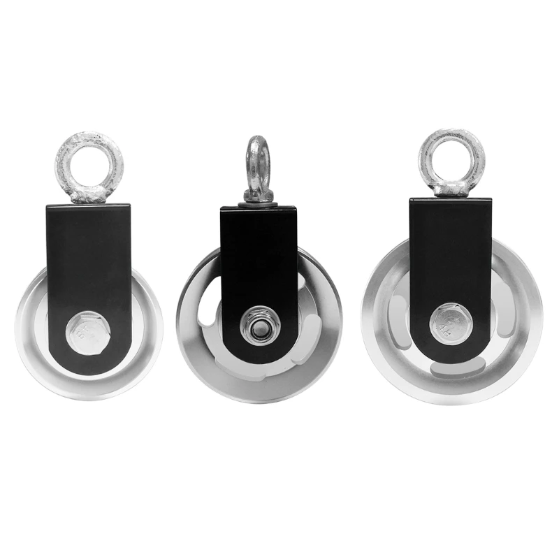 Puleggia Silenziosa Per Cavo Fitness Puleggia In Alluminio Snatch Block Puleggia Dropship