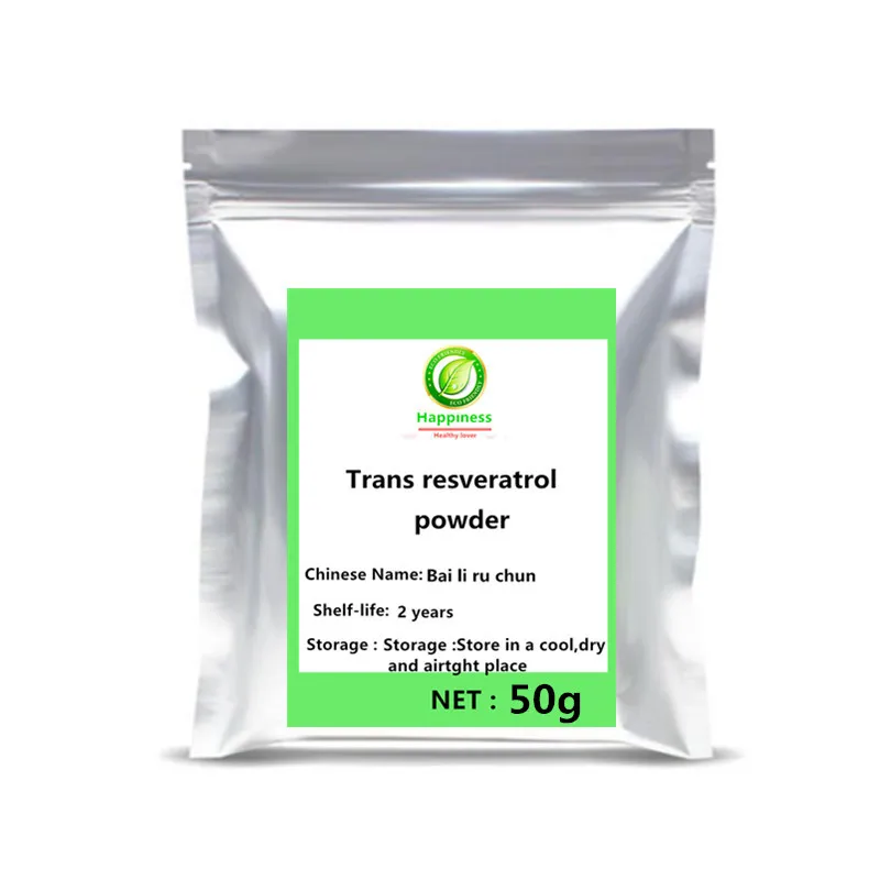 99% Trans Resveratrolo Polvere Cosmetici Polygonum Cuspidatum Estratto Nmn Siero Crema Integratore Antiossidante Corpo Spedizione Gratuita
