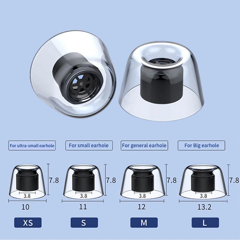 Le Punte Dell'Orecchio Del Lattice Per Le Punte Dell'Orecchio Di Sony Wf-1000Xm4/1000Xm3 Tws Auricolari Per Le Gemme Di Samsung +/Gemme Antiscivolo Ev