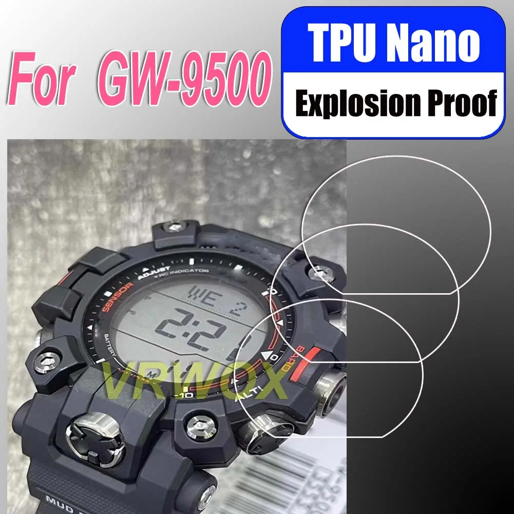 Protezione Per Gw-9500 Gw-9400 Gw-9500-1/3/1 A4 Gw-9500-1Jf Tpu Hd Proteggi Schermo Nano Antigraffio Trasparente
