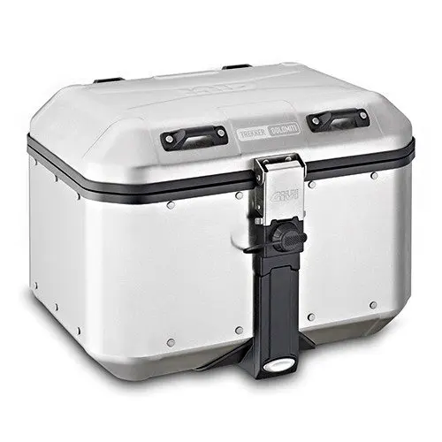 Top Case Honda Transalp Xl 600 V Dlm46A Trekker Dolomiti Givi Monokey 46 Litri Argento