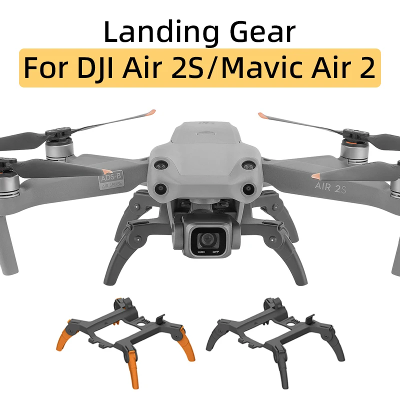 Per Dji Air 2S Drone Landing Gear Extension Support Leg Fusoliera Obiettivo Della Fotocamera Aumenta La Staffa Protettiva Mavic Air 2 Accessori