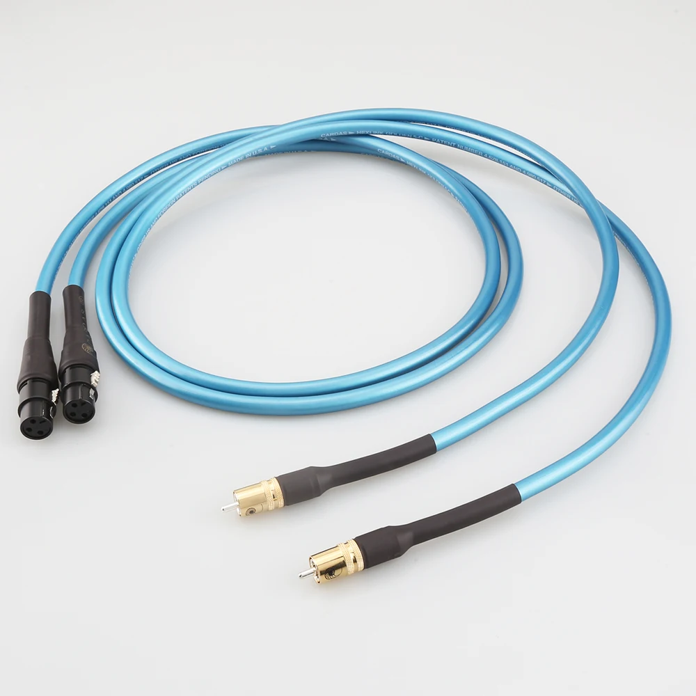 Hifi Cardas Rca A Xlr Balanced Plug Cavo Audio Cardas Cross Audio Amplificatore Cd Lettore Dvd Cavo Di Interconnessione Rca