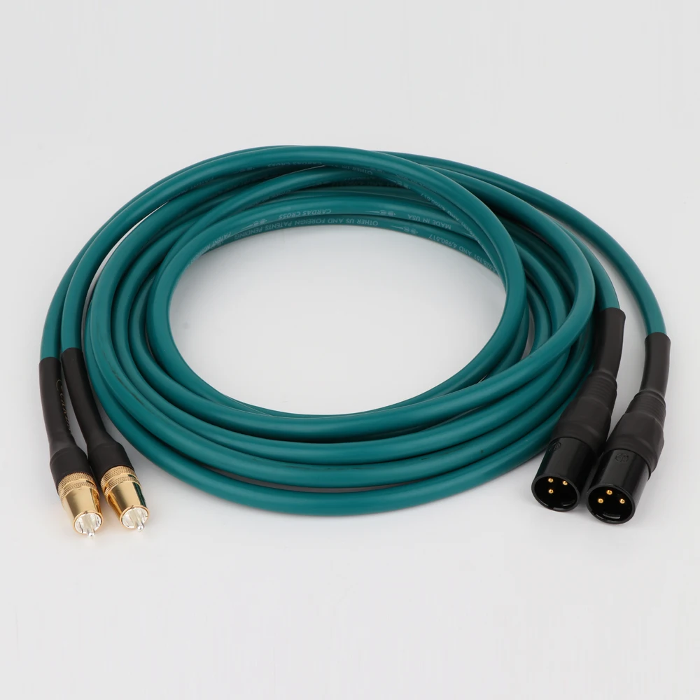 Hifi Cardas Rca A Xlr Balanced Femmina Plug Cavo Audio Cardas Cross Audio Amplificatore Cd Lettore Dvd Cavo Di Interconnessione Rca