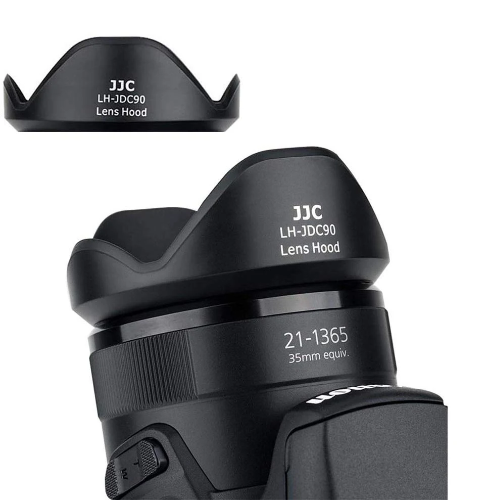 Jjc Camera Baionet Flower Lens Hood Shade Protector Per Canon Powershot Sx70 Hs E Sx60 Hs Telecamere Sostituisce Canon Lh-Dc90