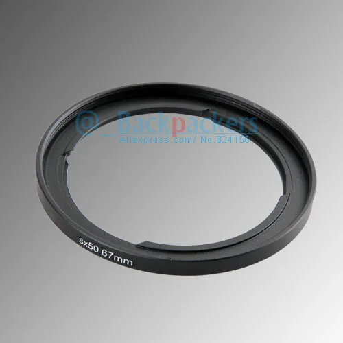 Anello Adattatore Per Obiettivo Della Fotocamera Da 10 Pezzi Sx70 Sx60 Hs Sx50 Sx520 Hs A 67Mm Fa-Dc67A Per Paraluce/Filtro 67Mm