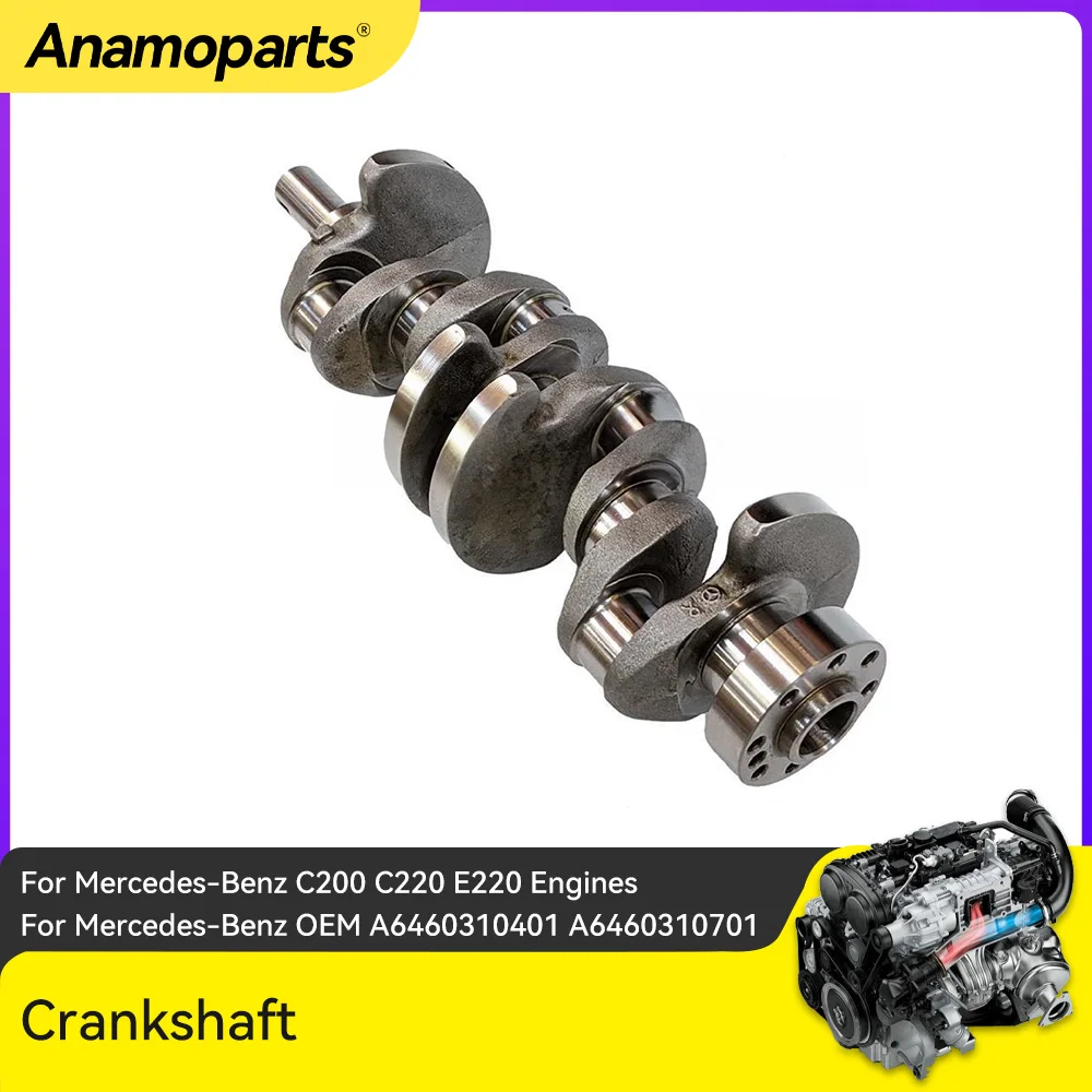 Albero Motore Per Motori Mercedes-Benz C200 C220 E220 Sprinter Vito Om646 Om611 2.2 Cdi