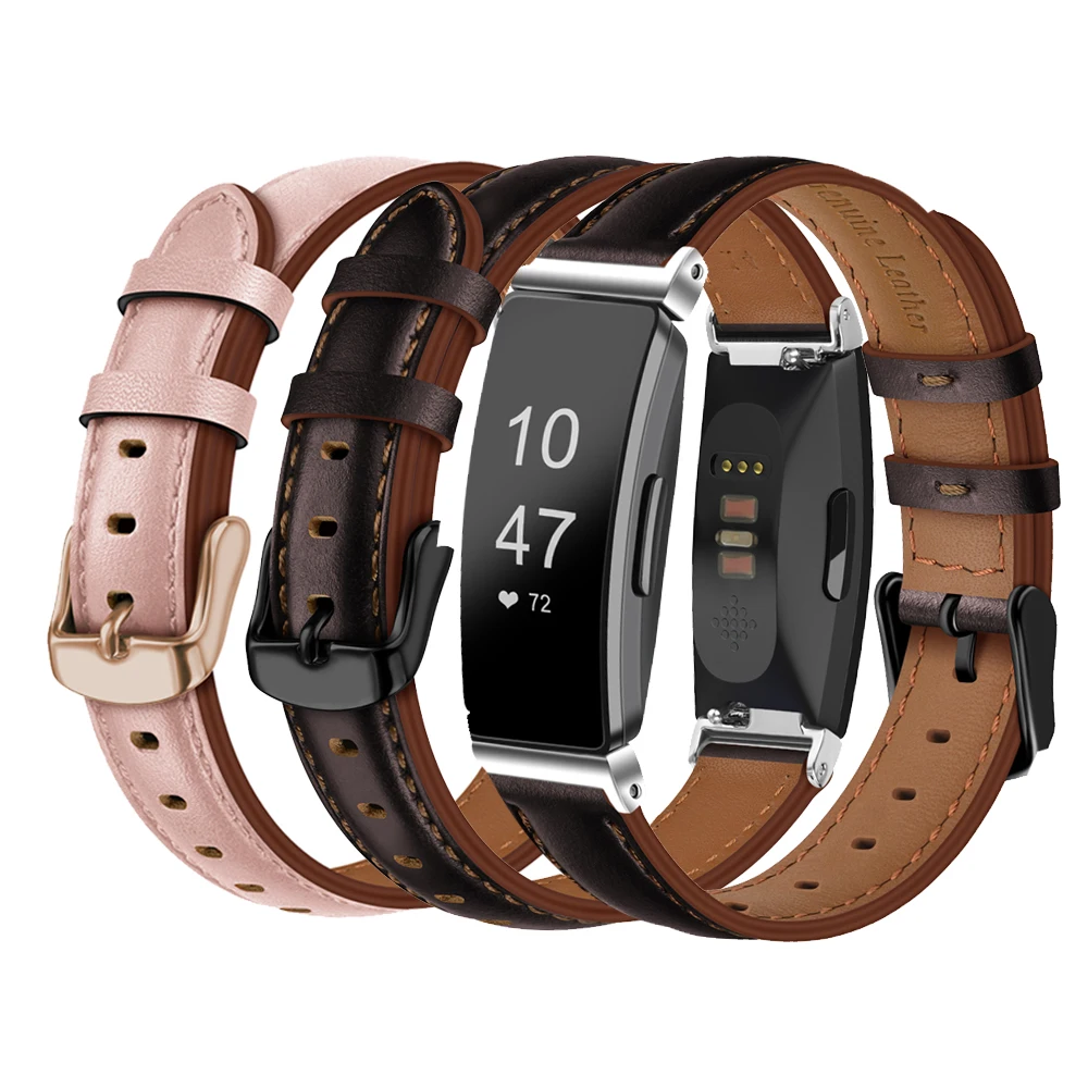 Cinturino In Pelle Per Fitbit Inspire/Inspire 2/Inspire Hr Band Wristband Bracciale Cinturino Per Cinturino Fitbit Ace 2/Ace 3 Smartwatch