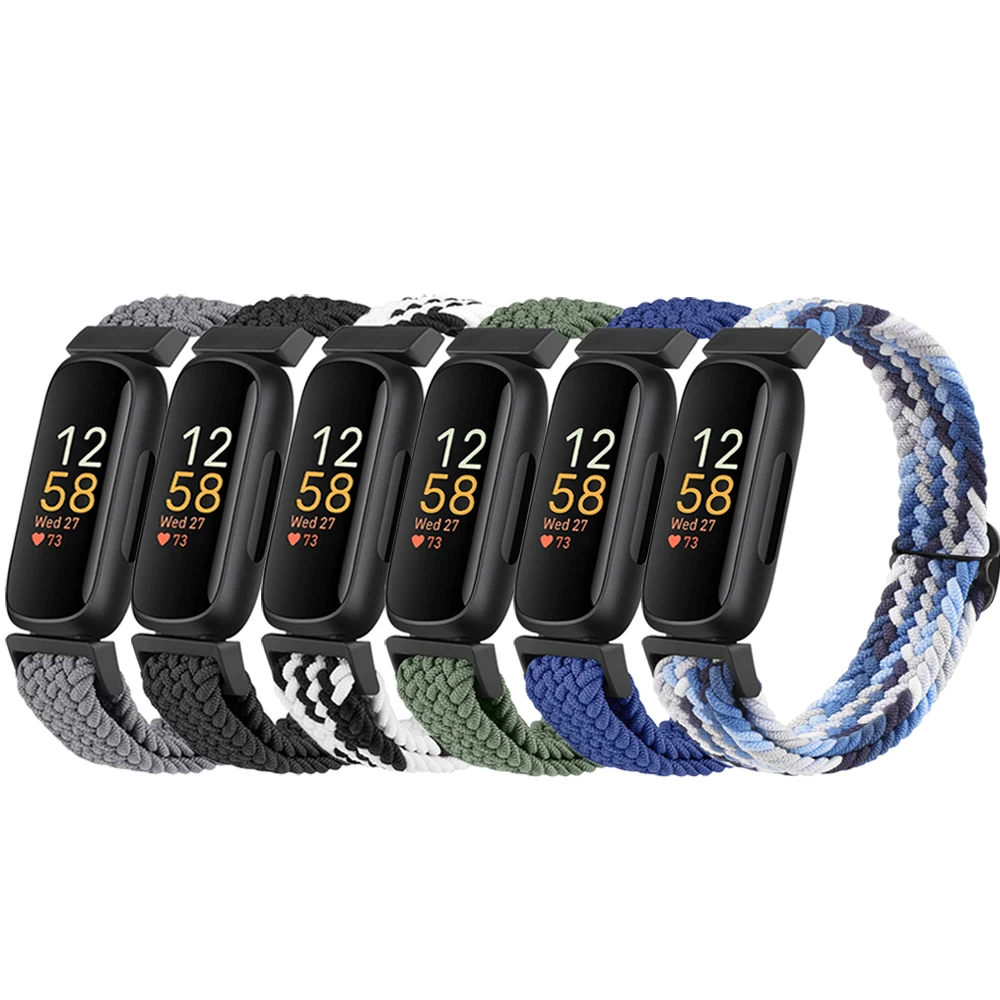 Fascia Elastica Intrecciata Per Fitbit Inspire 1/Inspire 2/Inspire 3 Cinturino Cinturino Cinturino Per Cinturino Fitbit Inspire Hr/Ace 2 3
