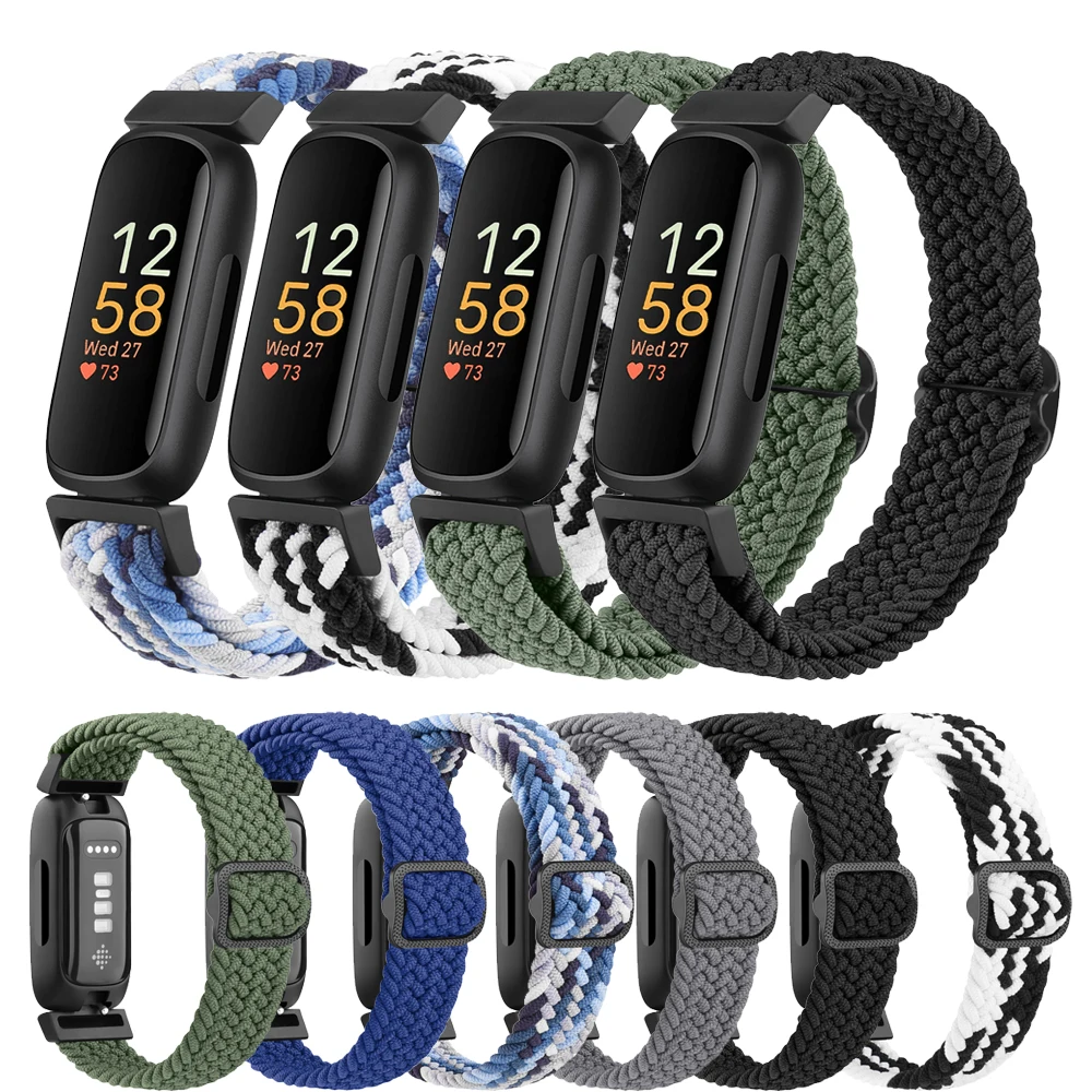 Fascia Elastica Intrecciata Per Fitbit Inspire 1/Inspire 2/Inspire 3 Cinturino Cinturino Cinturino Per Cinturino Fitbit Inspire Hr/Ace 2 3
