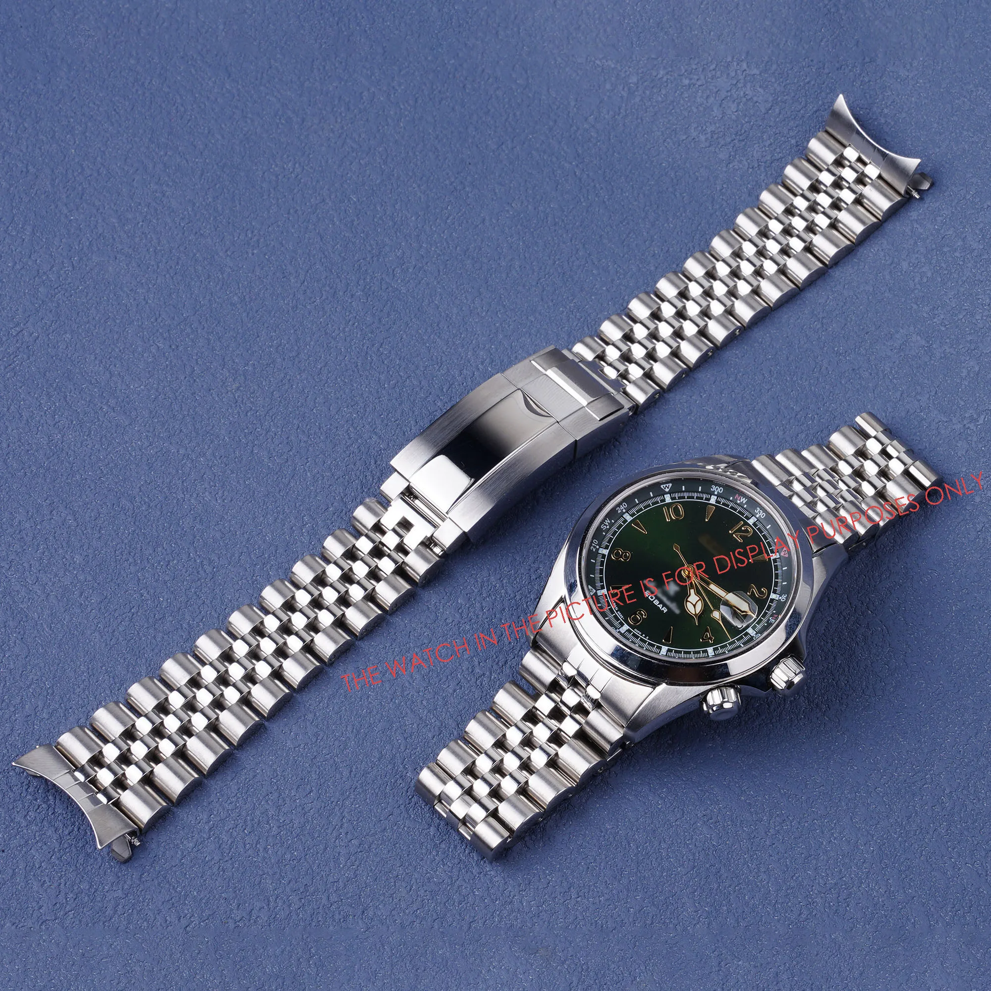 Nuovo Arrivo 20Mm Jubilee Hollow Endband Con Chiusura A Distribuzione Di Ostriche Cinturino In Acciaio Inossidabile Per Seiko Prospex Alpinist Spb121