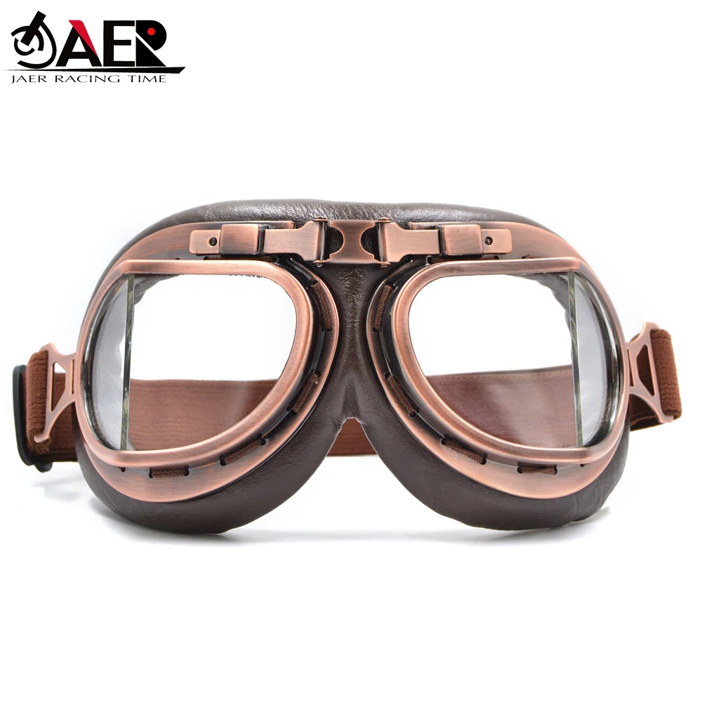 2023 Wwii Vintage Moto Gafas Motocross Aviator Occhiali Scooter Google Occhiali Per Pilot Cruiser