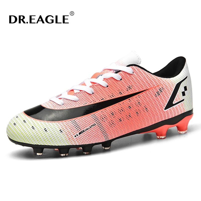 Dr.Eagle Professional Men Boys Soccer Shoes Tacchetti Predator Freak Outdoor Football Boots Kids Athletic Sneakers Chuteira Society