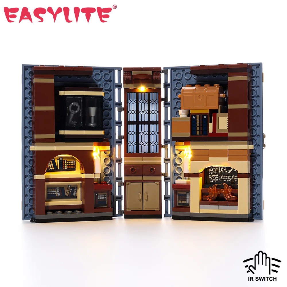 Easylite Led Light Kit Per 76385 Moment Charms Class Book Building Blocks Set Di Giocattoli Regalo Per Bambini Fai Da Te (Blocchi Non Inclusi)