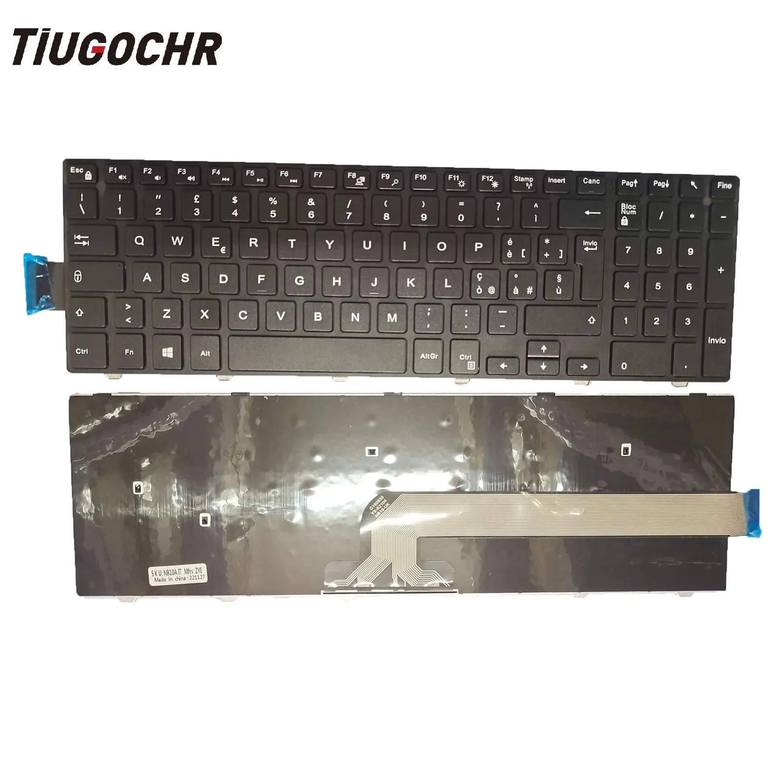 Nuova Tastiera Per Dell Inspiron 17 5000 15 5547 5551 5555 5566 Kpp2C 0 Kpp2C