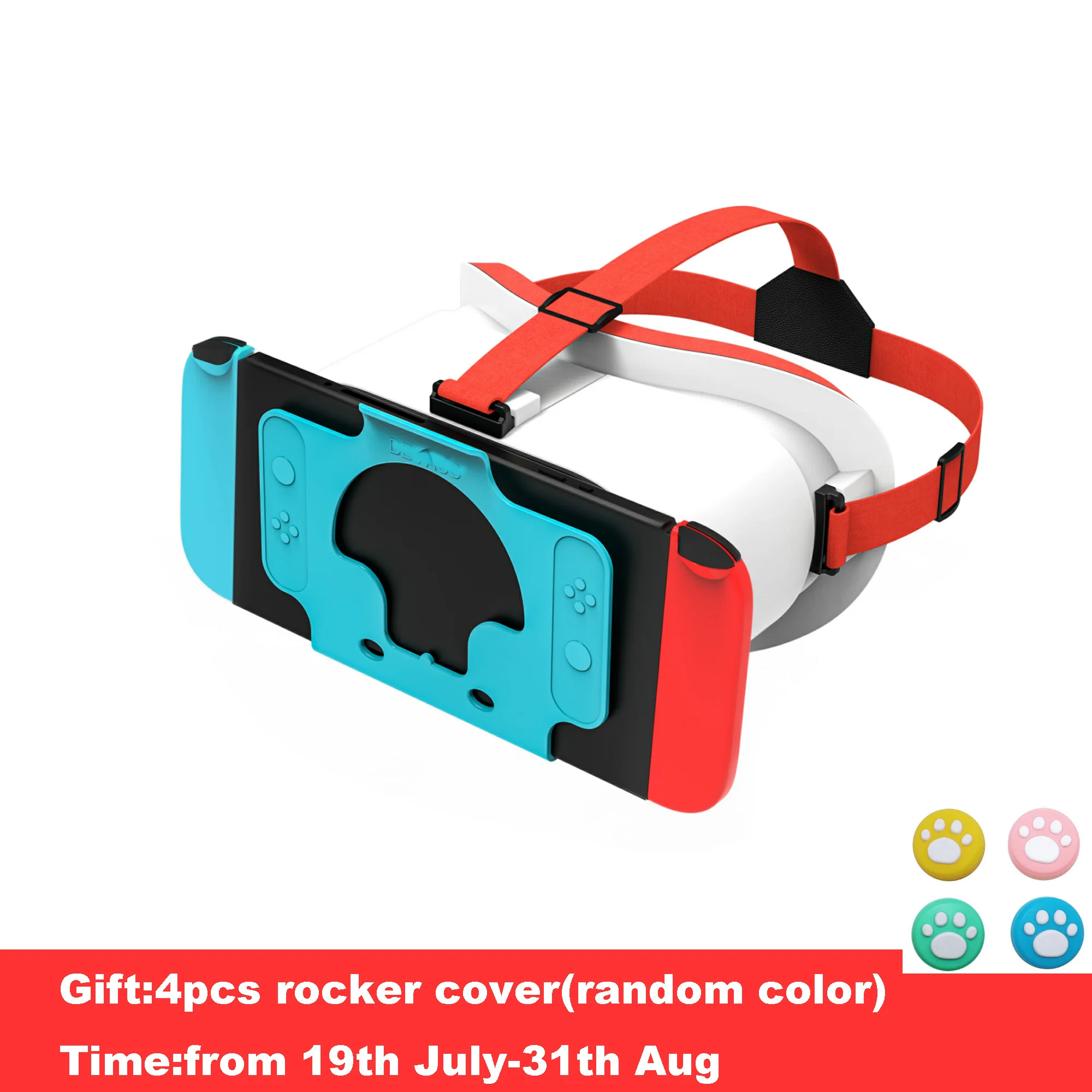 Cuffie Vr Per Nintendo Switch Oled/Nintendo Switch Accessori 3D Vr (Realtà Virtuale) Occhiali Switch Vr Labo Occhiali Auricolare
