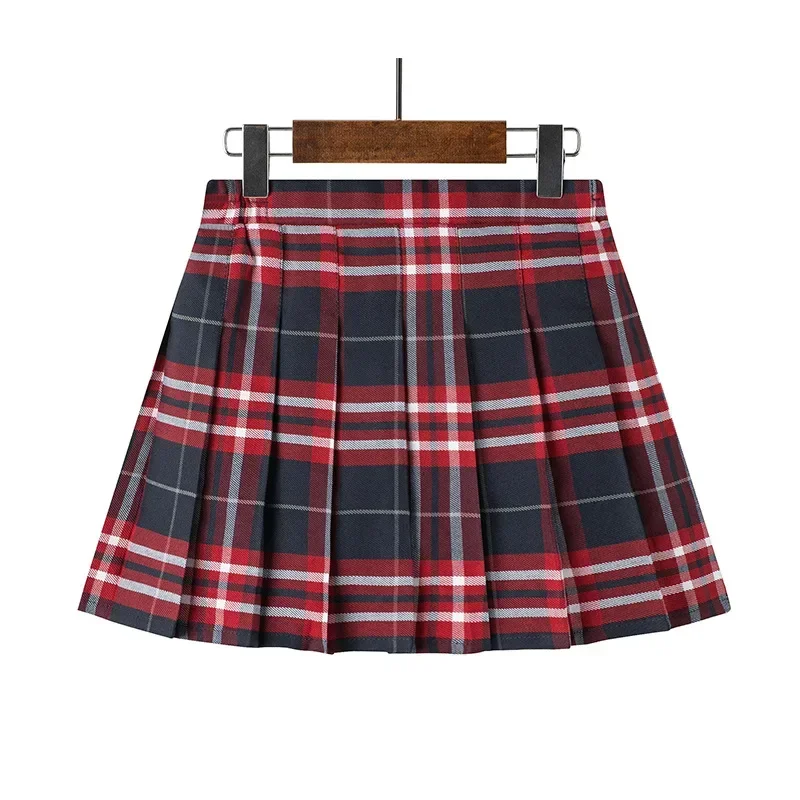 14 Colori Gonna Ragazza 2023 Vestiti Estivi Vita Alta Per Bambini Stile Coreano Mini Gonna A Pieghe Nera Per L'Uniforme Della Ragazza Della Scuola