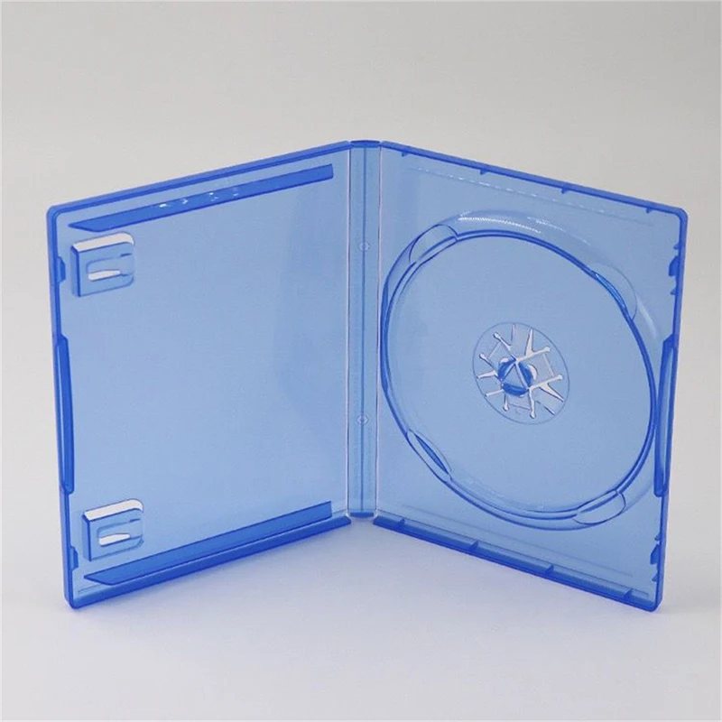 1Pc Cd Dvd Discs Storage Box Cover Cd Game Case Scatola Protettiva Compatibile Per Ps5 / Ps4 Game Disk Holder Disk Case