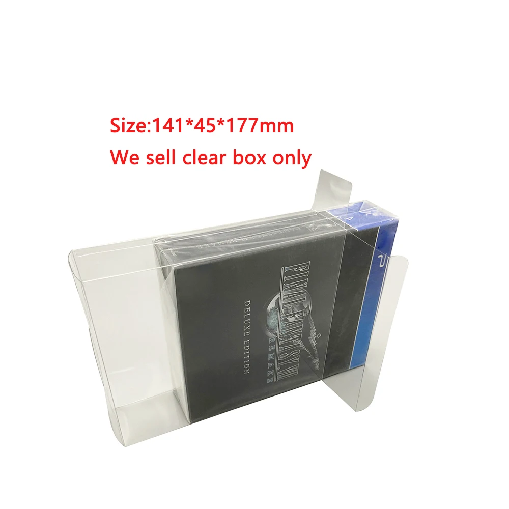 Zuidid Espositore Trasparente Per Ps4 Final Fantasy 7 Ff7 Reset Edition Luxury Iron Box Limited Edition Collection Case