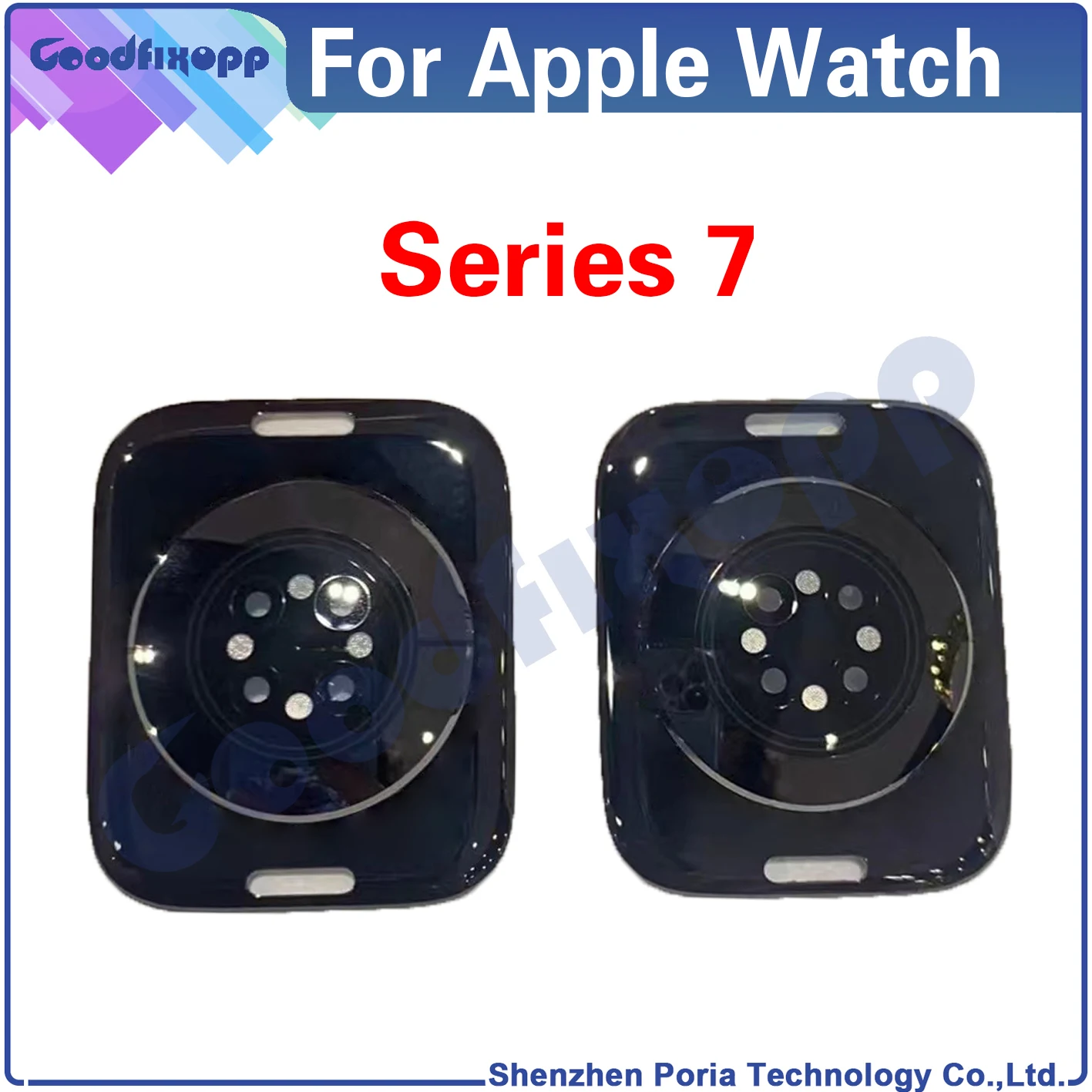 Originale Per Apple Watch Series 7 41Mm 45Mm Gps Lte Series7 S7 Custodia Per Orologio Batteria Coperchio Posteriore Sostituzione Custodia Posteriore