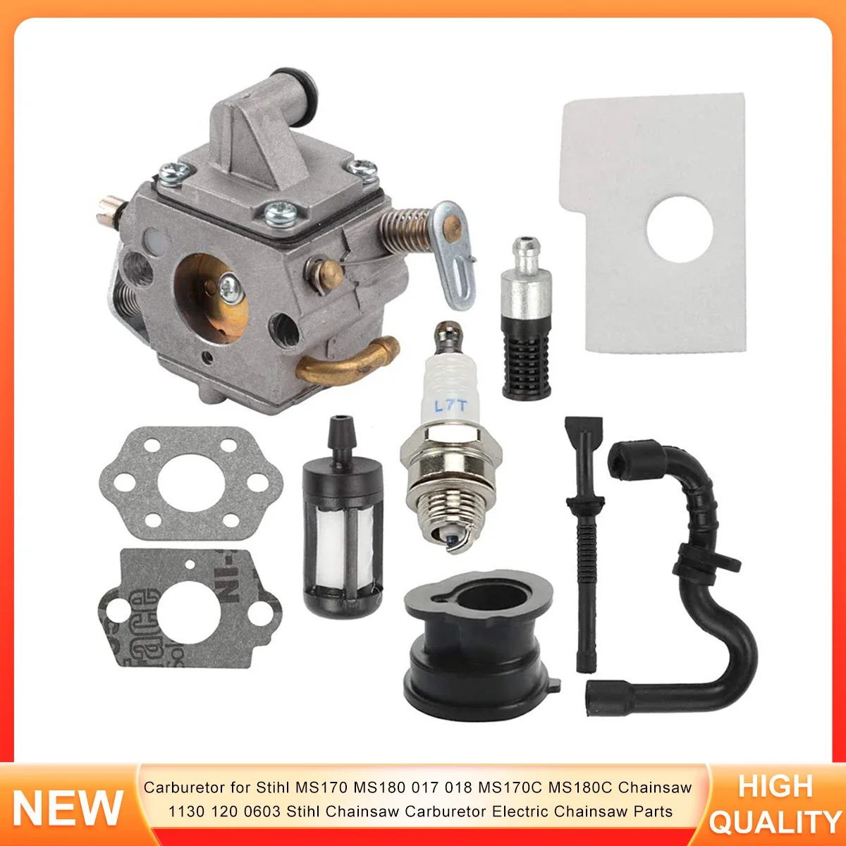 Carburatore Per Stihl Ms170 Ms180 017 018 Ms170C Ms180C Motosega 1130 120 0603 Stihl Motosega Carburatore Motosega Elettrica Parti