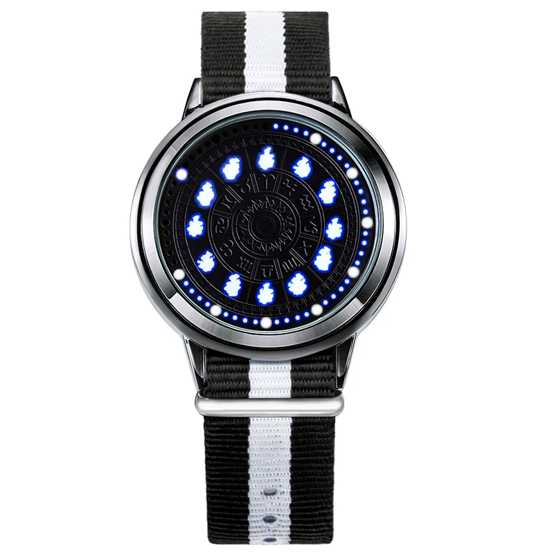 Wild For Life Yjacuing Saint Seiya Myth Cloth Ex Constellation Collector Edition Touch Led Watch Gift Cavalieri Dello Zodiaco