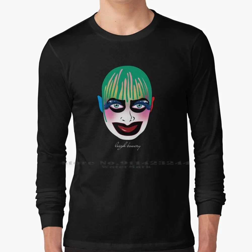 Maglietta A Maniche Lunghe Eigh Bowery Tee Igh Bowery Cool Famous Up Colors Boy George Comics Fashion Bellyful Taboo Pop Art