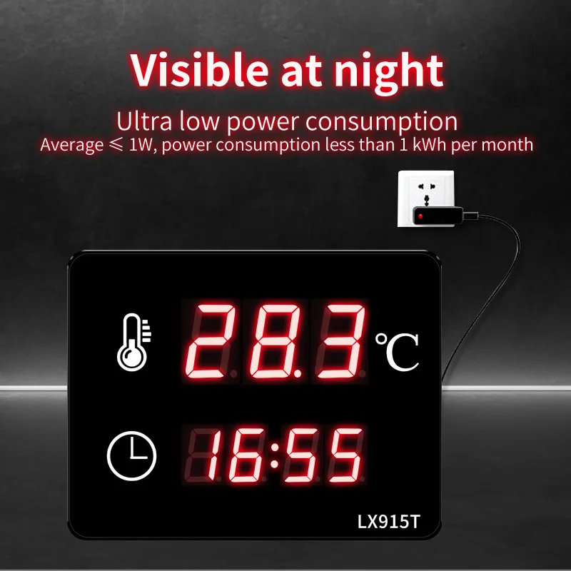 Strumento Di Allarme Ad Alta Precisione Misuratore Di Tempo Di Visualizzazione Della Temperatura Bagno Di Ghiaccio Sauna Ambiente Ambiente Para Hogar